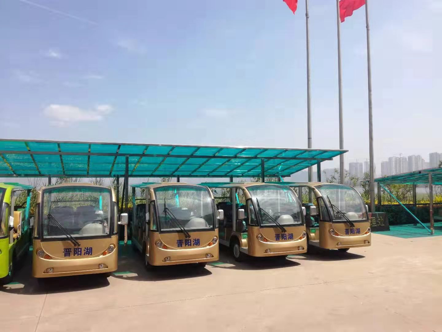 “逛”晉陽湖，“乘”益高車2